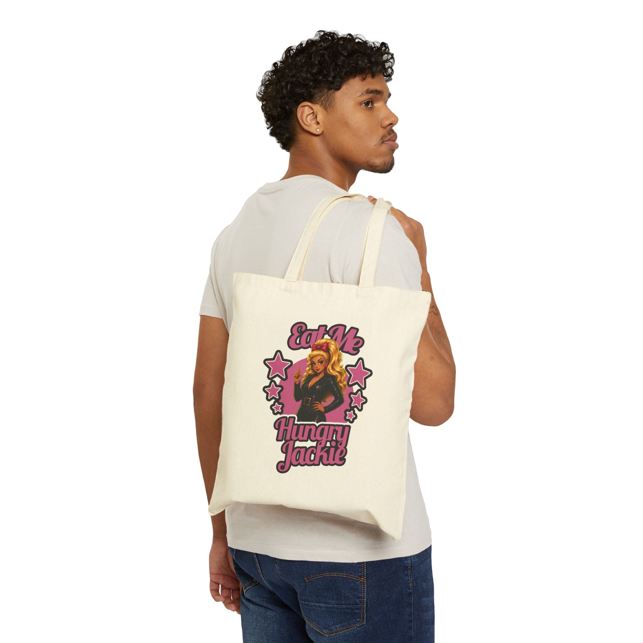 Eat Me — Cotton Canvas Tote Bag