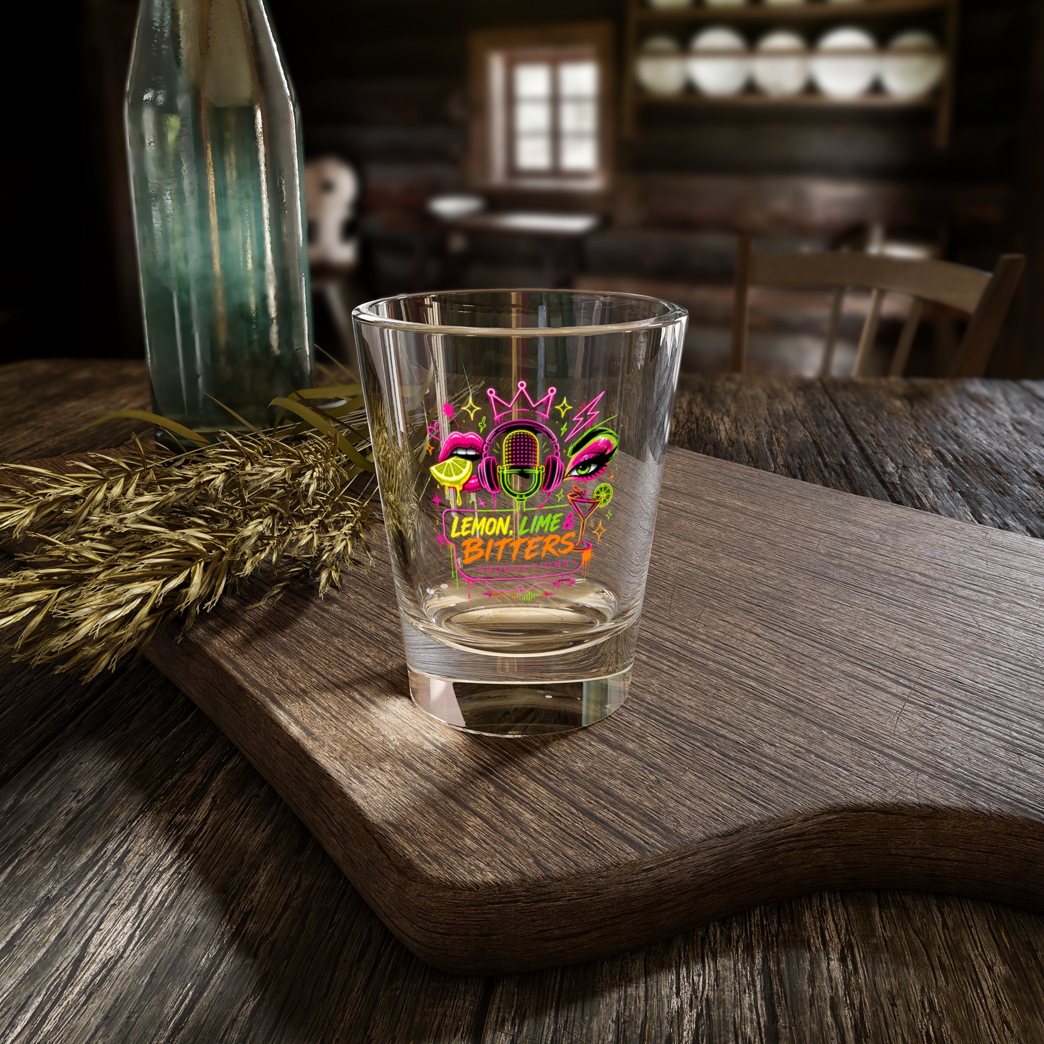 Shady Words — Shot Glass